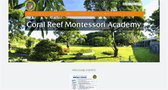 Desktop Screenshot of coralreefmontessori.com